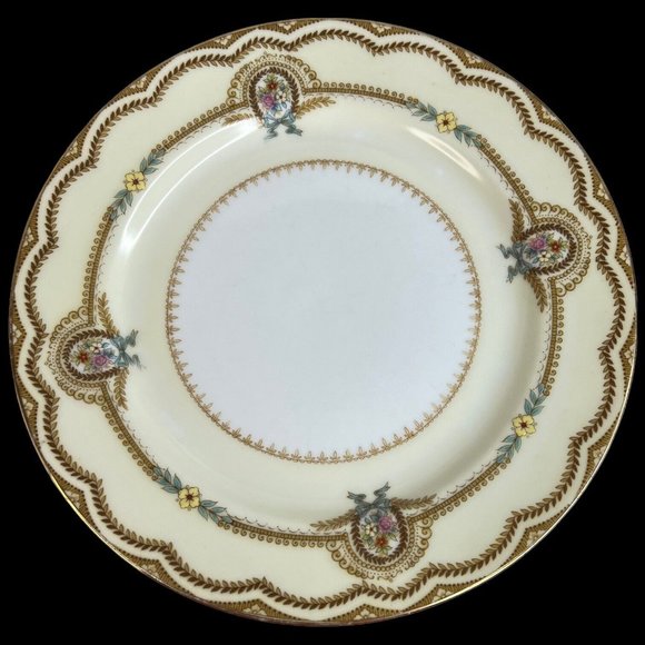 3 Vintage Noritake China Serena Salad Plates 7 5/8” Floral 3840 Made Japan Flaw - Picture 2 of 9